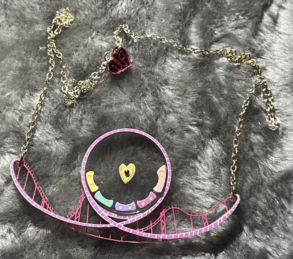 I Love Crafty - Roller Coaster Necklace - Necklace pin collectible - Main Image 3
