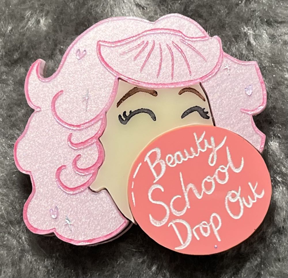 I Love Crafty - Frenchie - Brooch pin collectible - Main Image 2