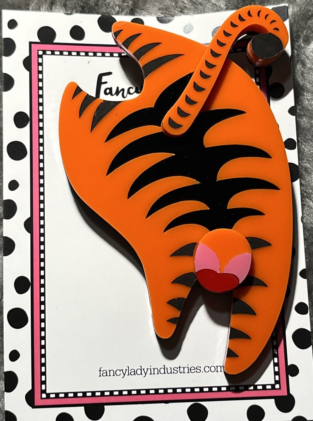 Fancy Lady Industries - Tigress - Brooch pin collectible - Main Image 3