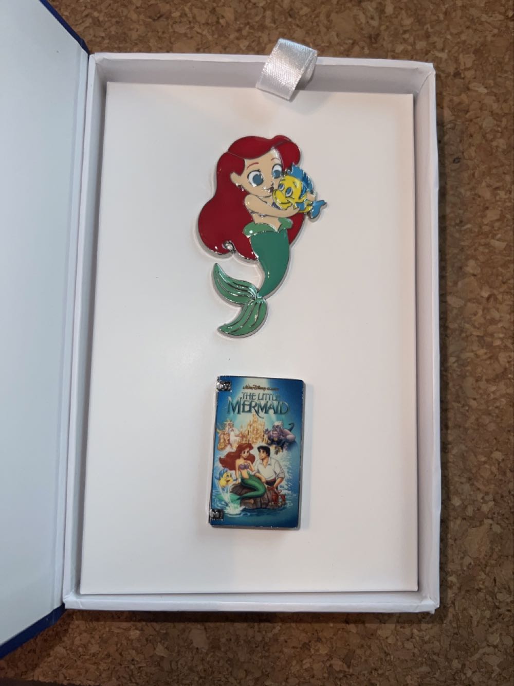 The Little Mermaid VHS Box Pin Set  pin collectible [Barcode 465051988330] - Main Image 2
