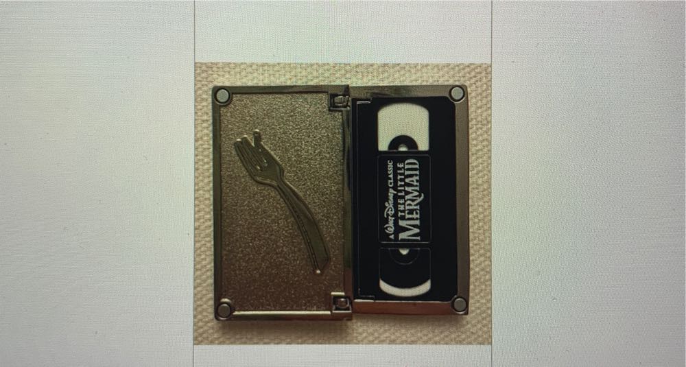 The Little Mermaid VHS Box Pin Set  pin collectible [Barcode 465051988330] - Main Image 4