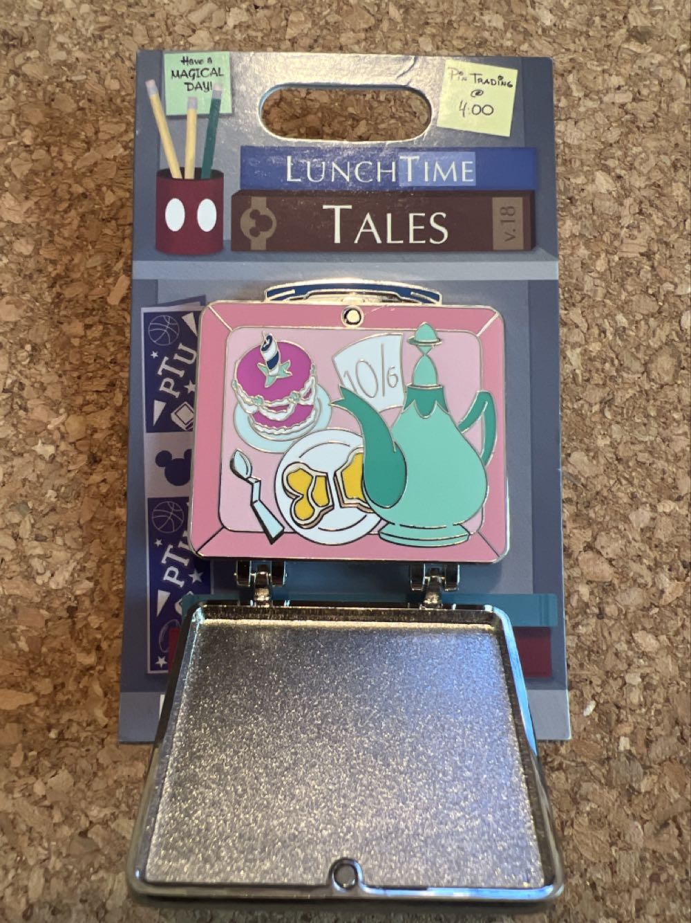 Alice In Wonderland Lunchtime Tales  pin collectible [Barcode 400020651396] - Main Image 2