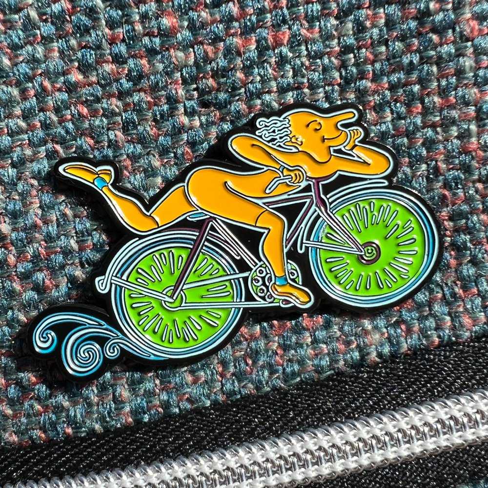 Bicycle Day (OG) - Enamel Pin pin collectible - Main Image 2
