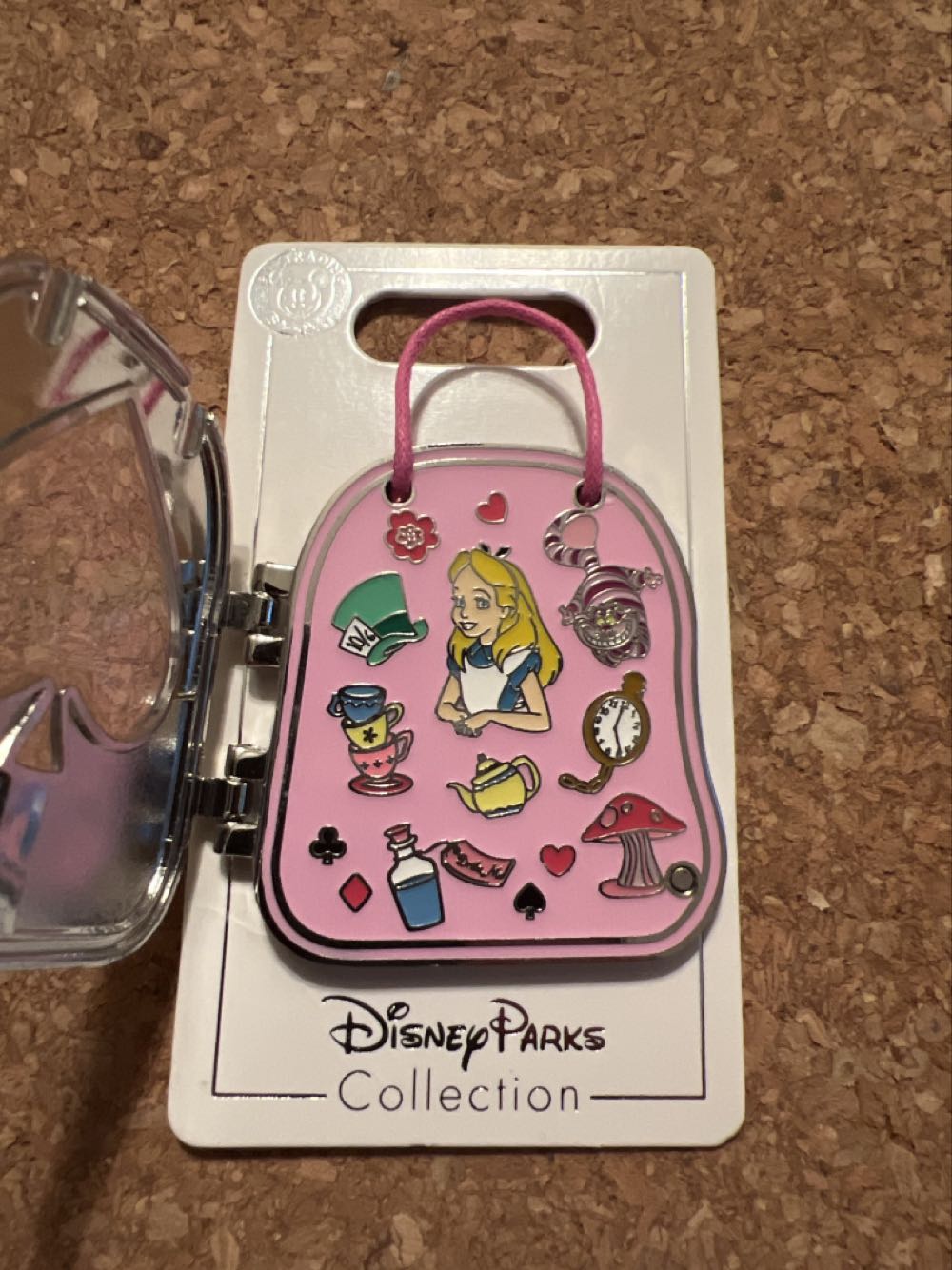 Alice In Wonderland Backpack pin  pin collectible [Barcode 400060289139] - Main Image 2