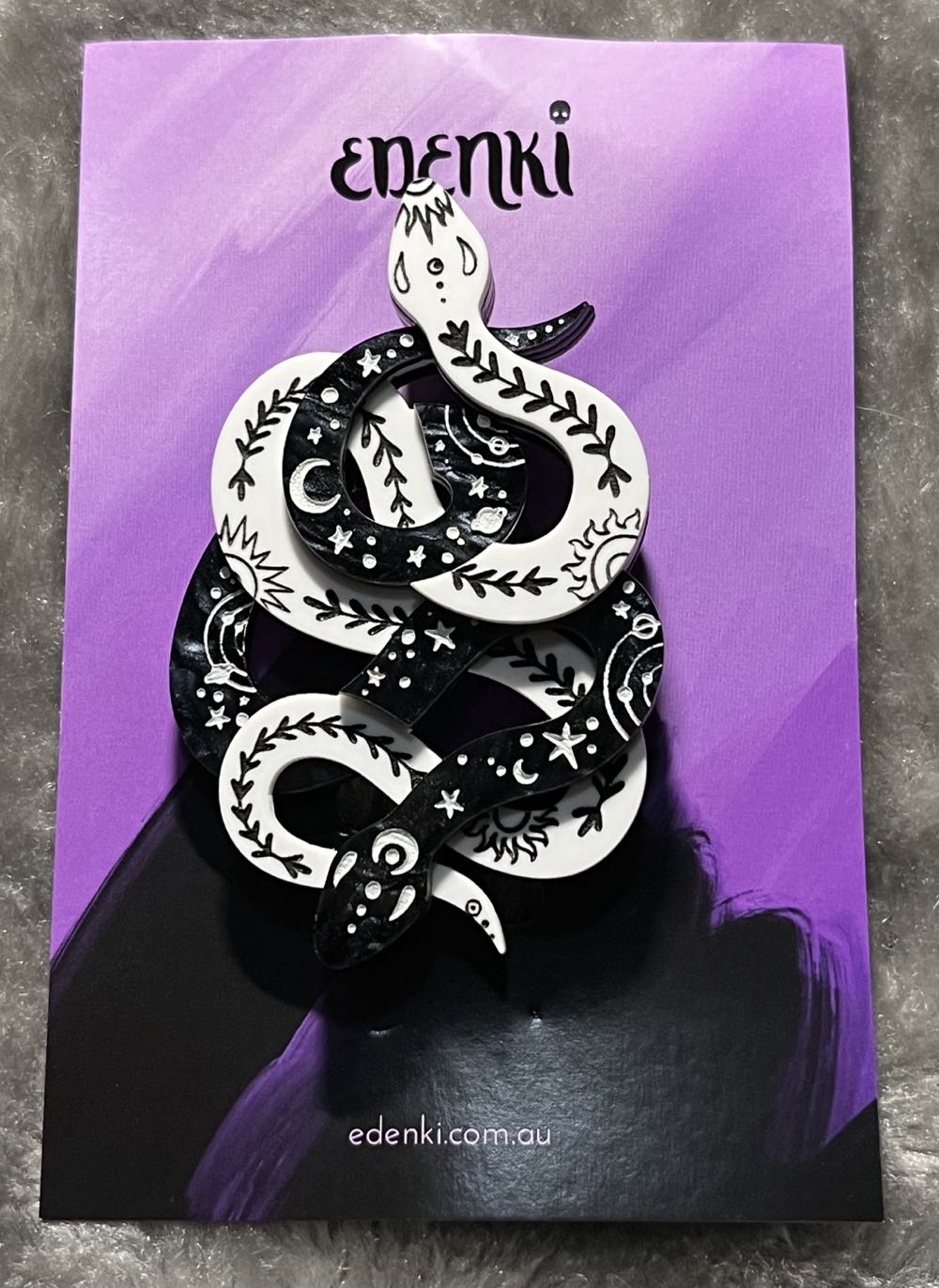 Edenki - Celestial Snakes - Brooch pin collectible - Main Image 3