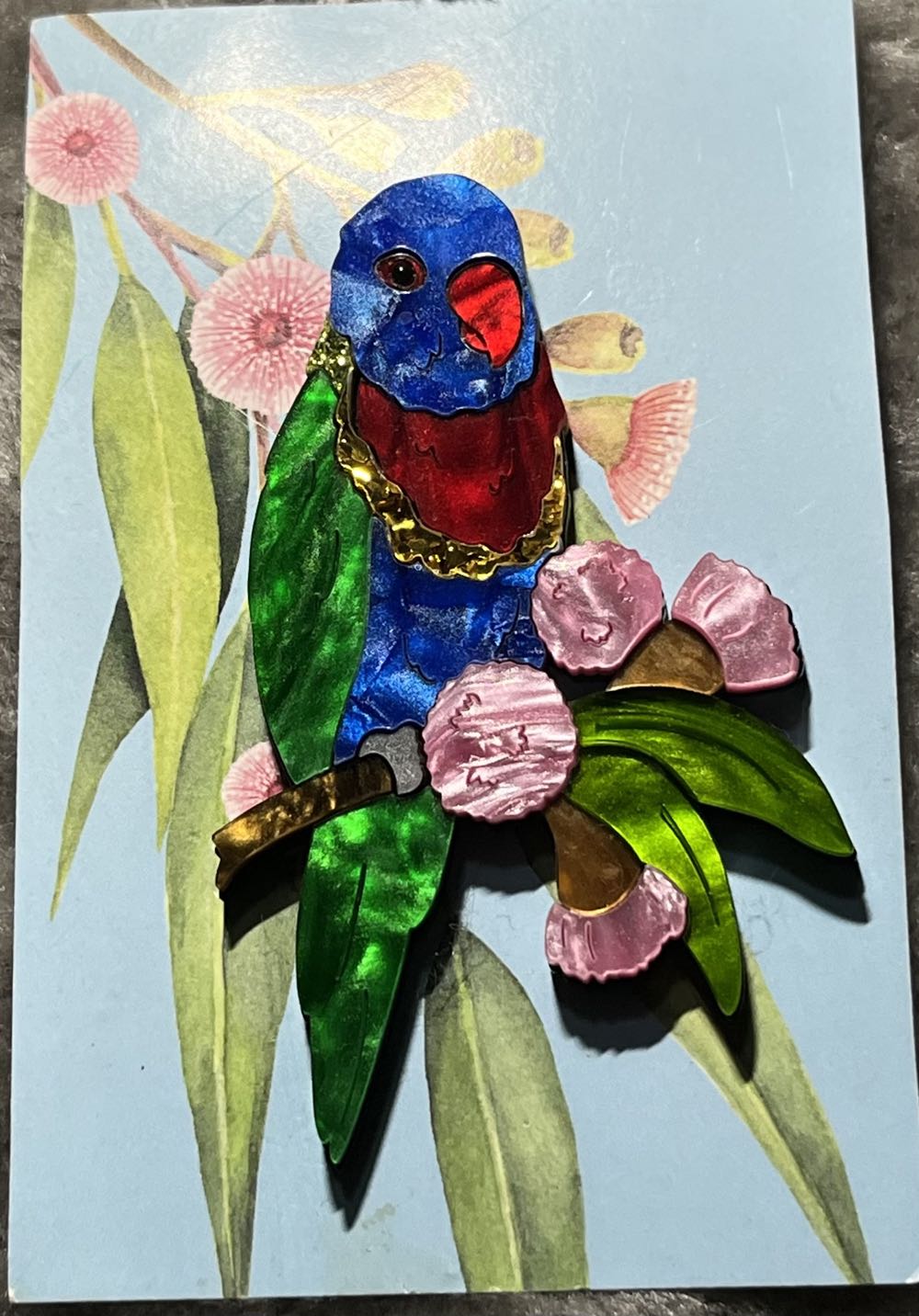 Edenki - Rainbow Lorikeet - Brooch pin collectible - Main Image 2