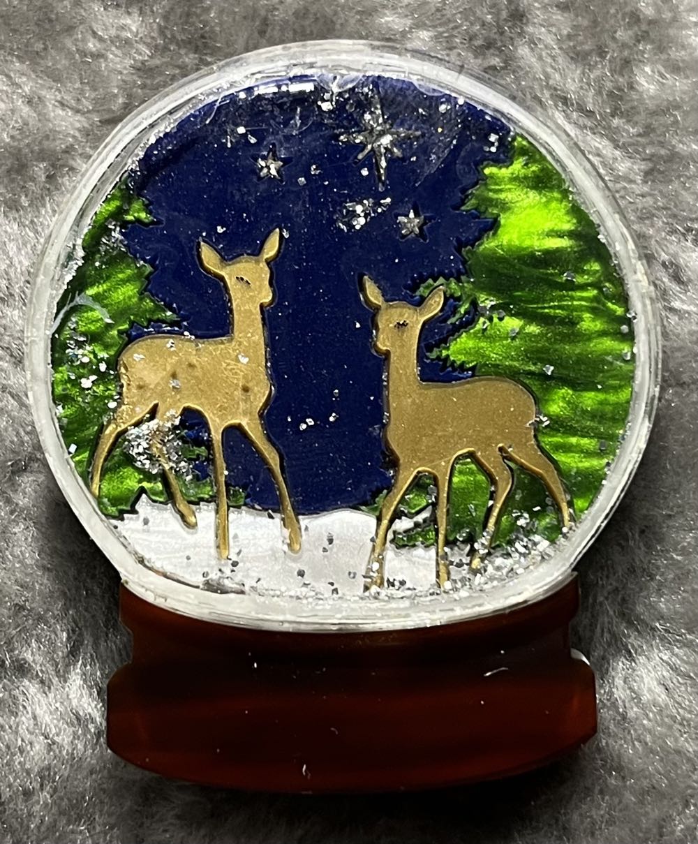 Oh So Flamingo - Christmas Wish - Brooch pin collectible - Main Image 2