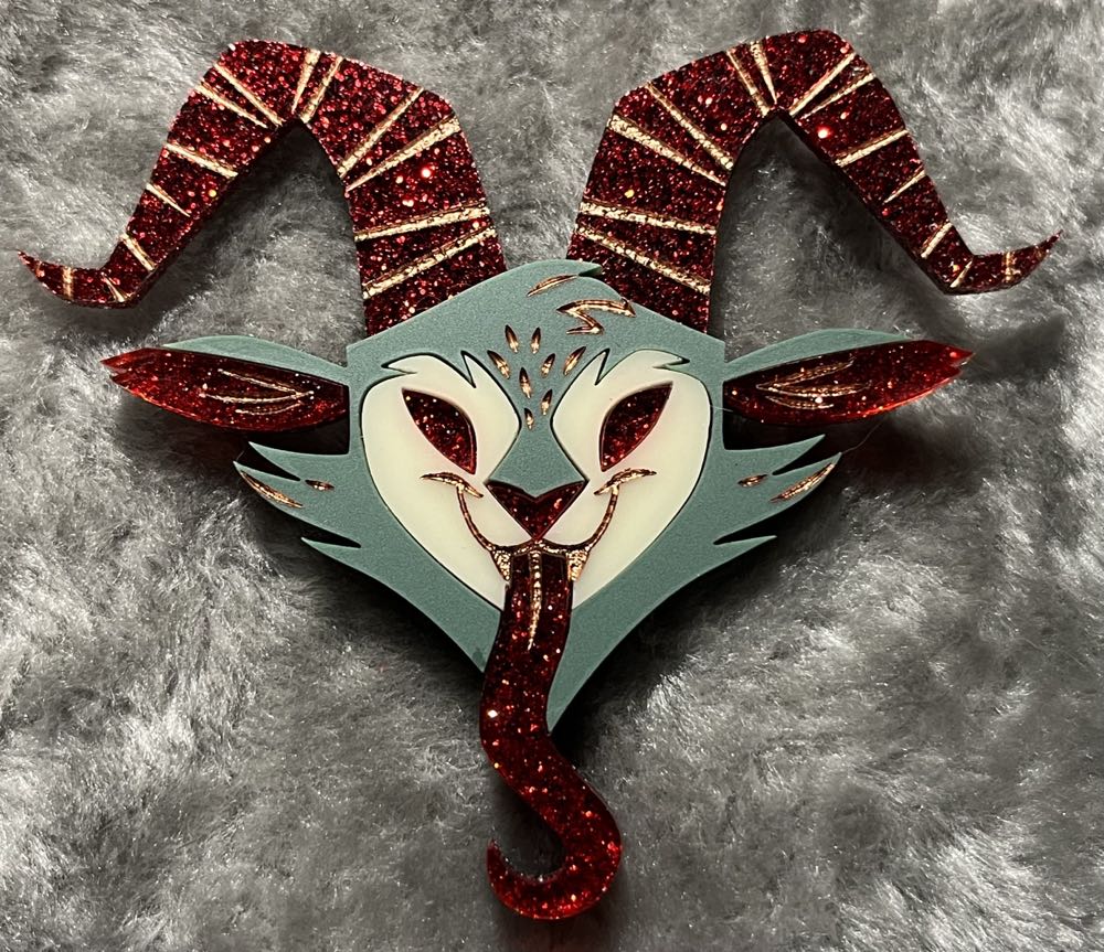 There Will Be Cute - Krampus - Brooch pin collectible - Main Image 2