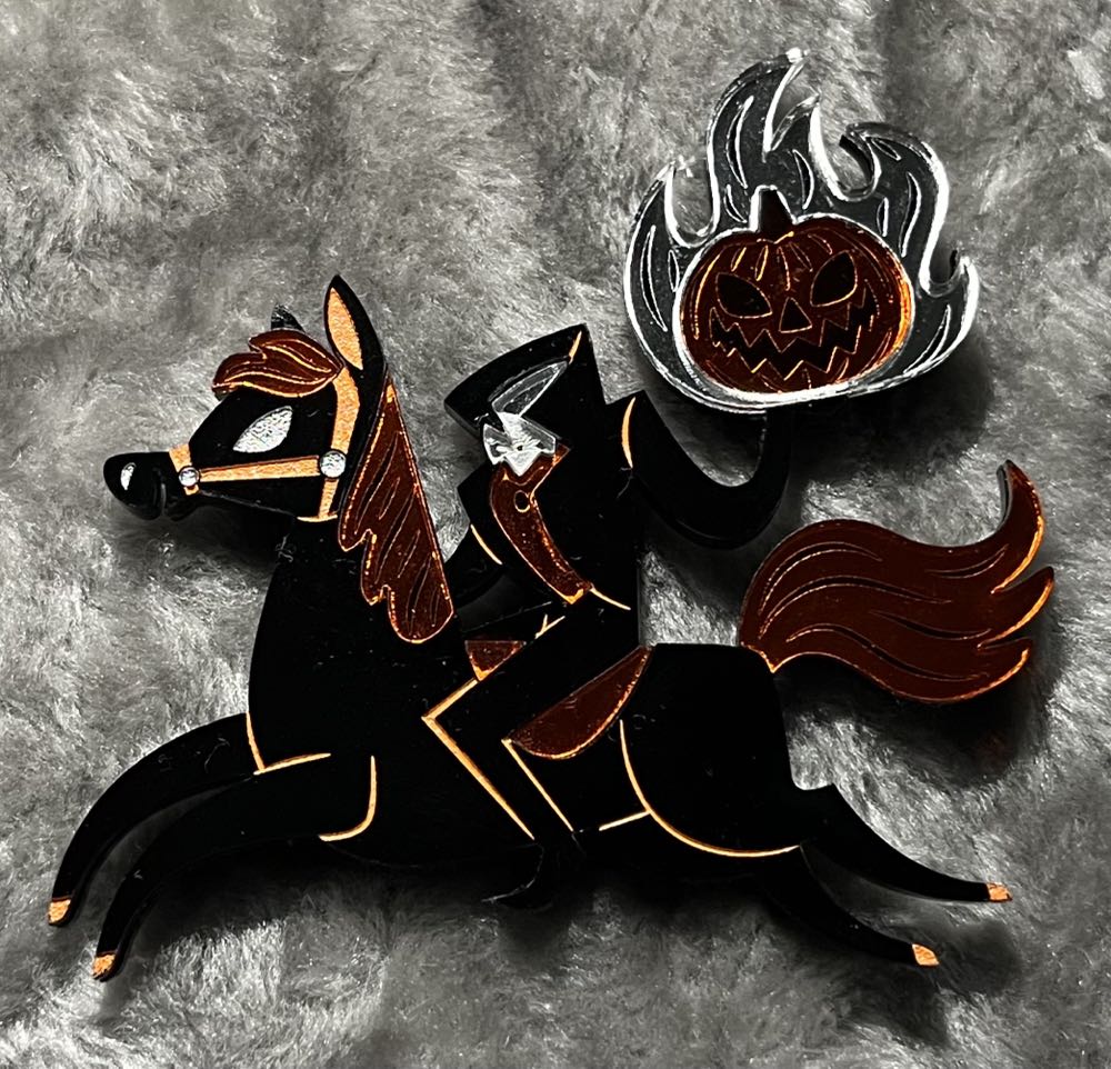 There Will Be Cute - Headless Horseman - Brooch pin collectible - Main Image 2