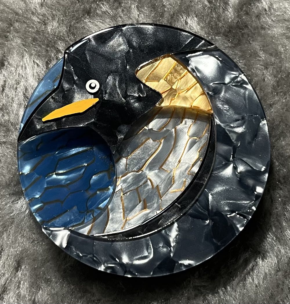 LYV Designs - Penguin - Brooch pin collectible - Main Image 2