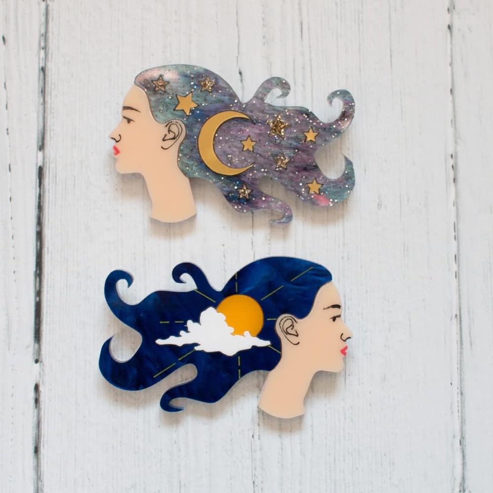 Dolly Dimple - Luna - Brooch pin collectible - Main Image 3