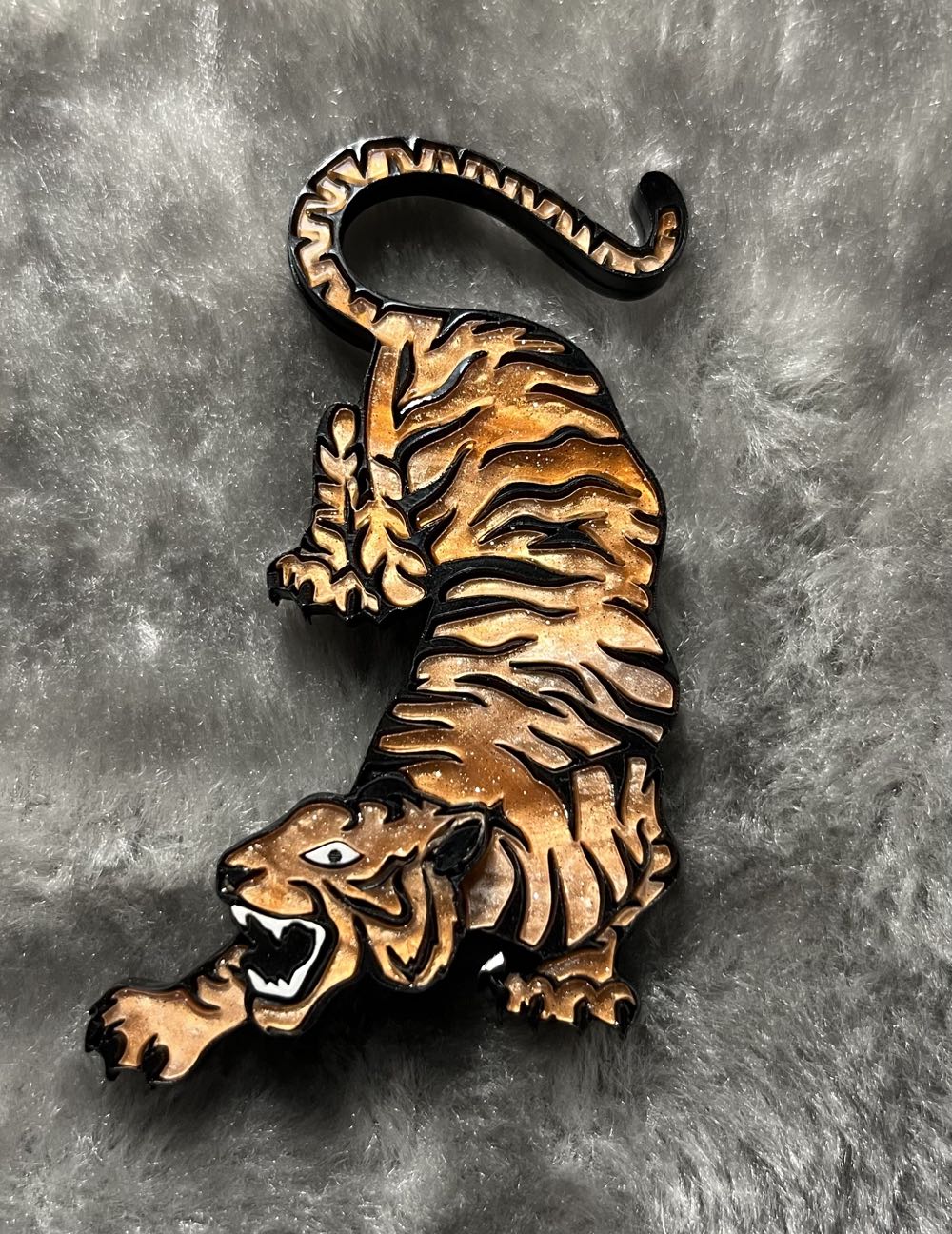 925 ltd - Year of the Tiger - Brooch pin collectible - Main Image 2
