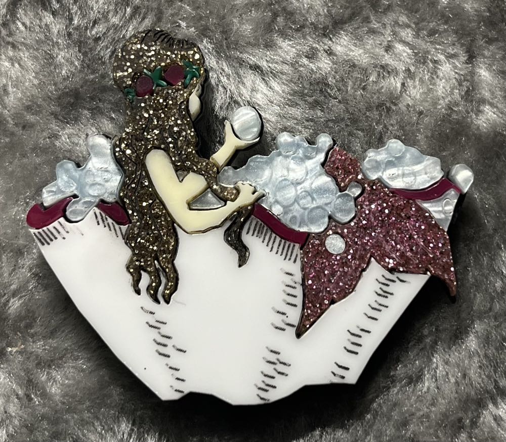 The Odd & the Sparkly - Flamingo Heart