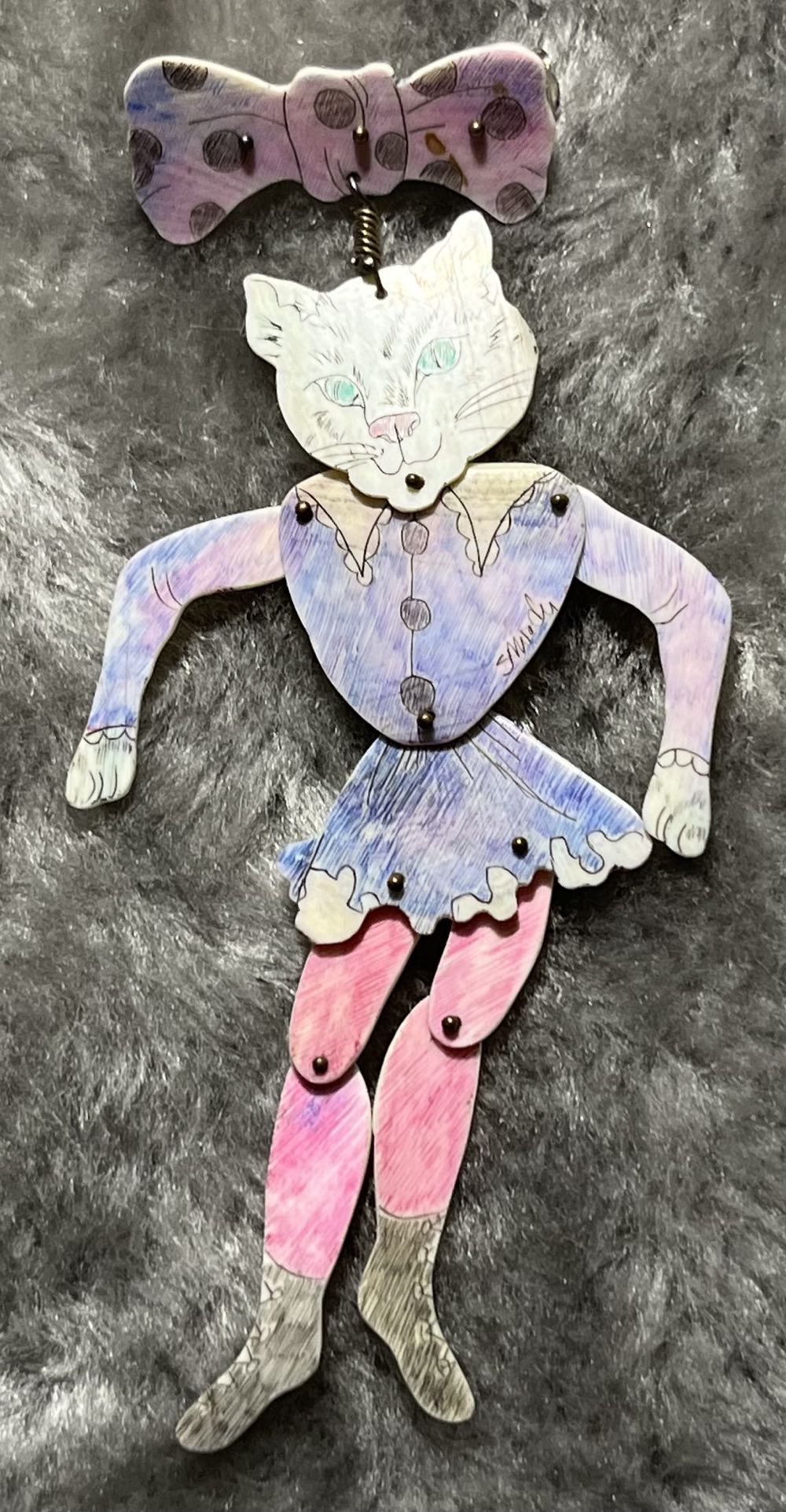 Unknown - Grapes and Cat