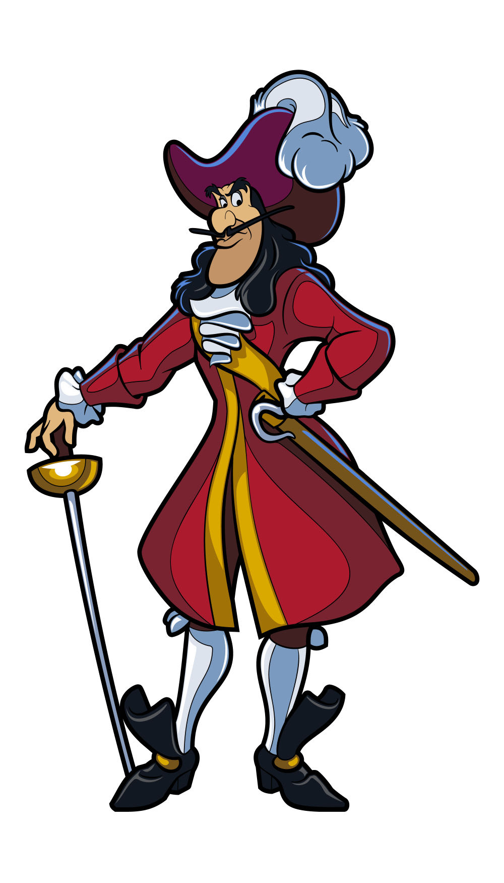 Captain Hook - FigPin pin collectible - Main Image 1