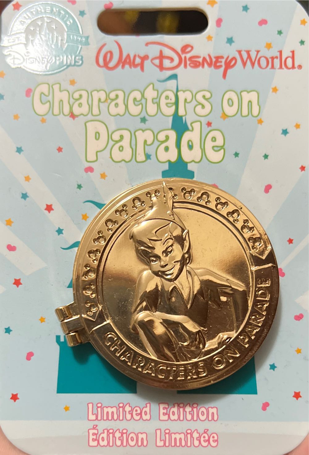 Disney Pin Peter Pan Characters On Parade Le2750  pin collectible [Barcode 400946517950] - Main Image 2