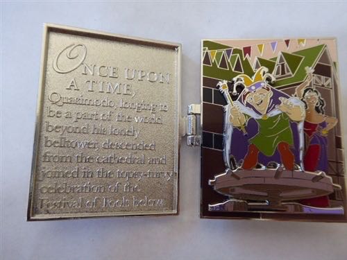 Pop-Up Books - The Hunchback of Notre Dame  pin collectible - Main Image 2