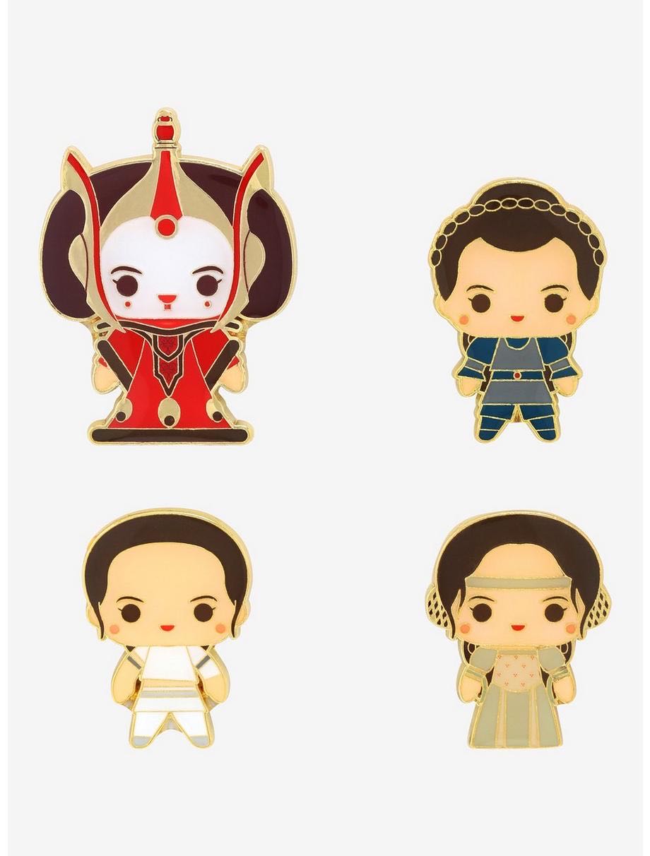 Padmé Amidala Outfits Pin Set Star Wars pin collectible - Main Image 2