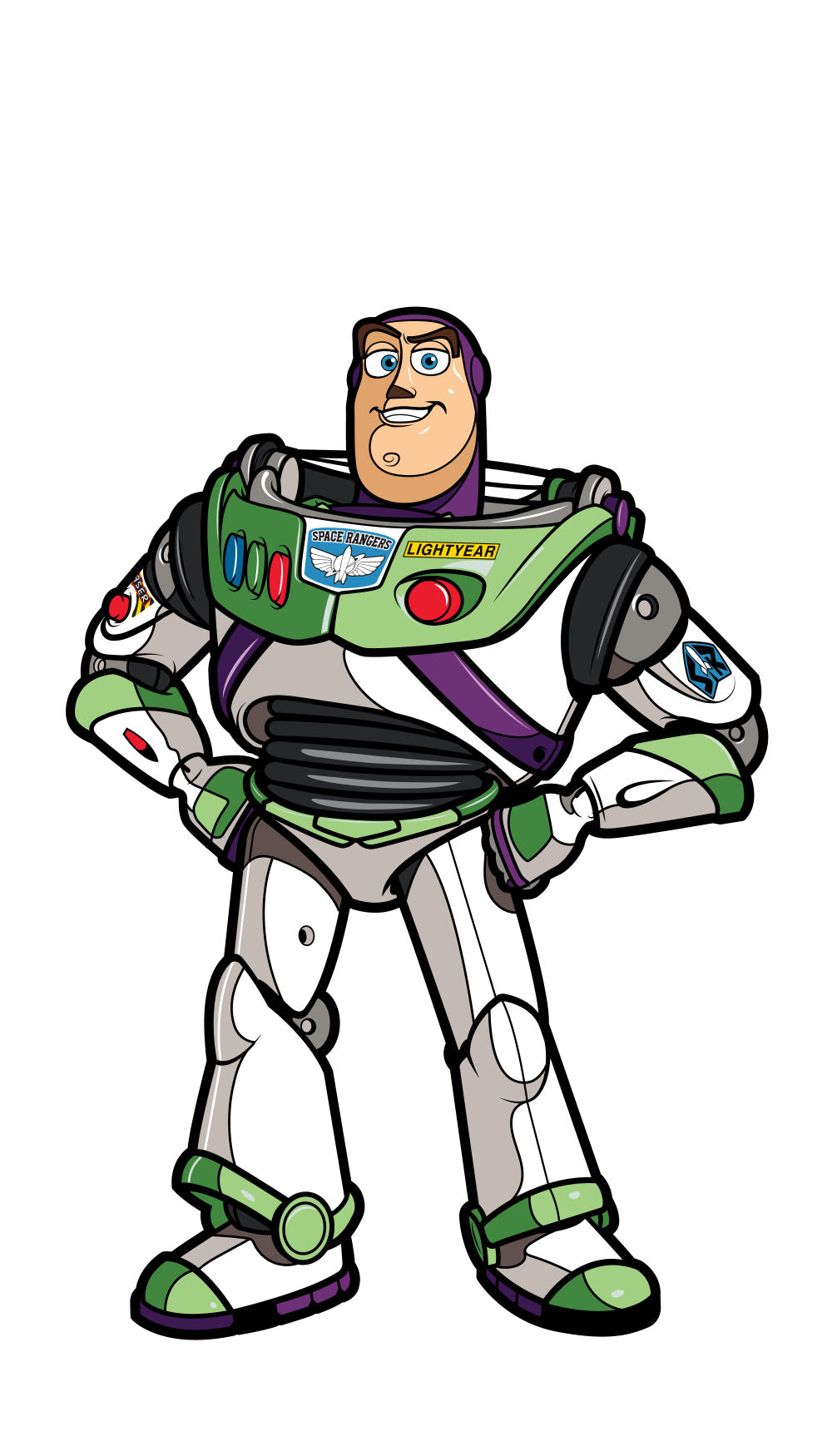 Mushroom Girl Enamel Pin - Yellow