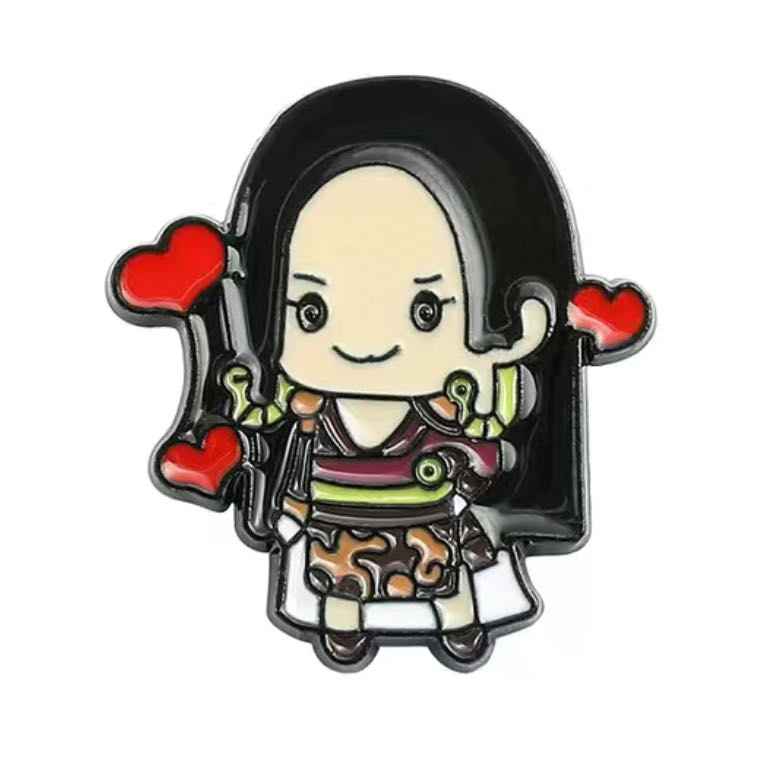One Piece Boa Hancock Chibi Pin - Metal / Enamel pin collectible - Main Image 1
