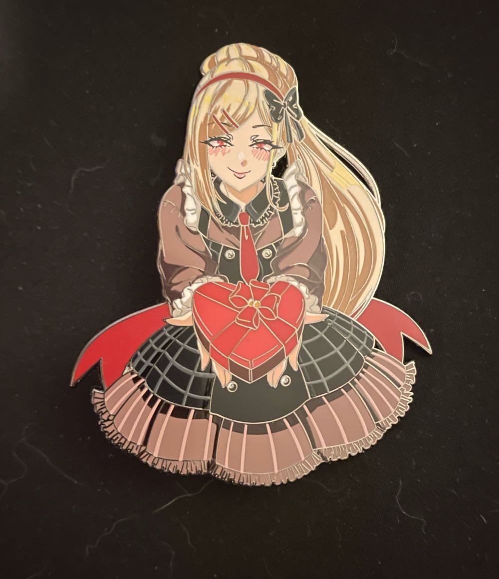 My Dress Up Darling: Valentine’s Day Choco - Hard Enamel pin collectible - Main Image 1