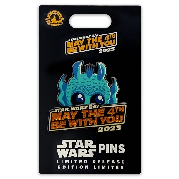 Star Wars Day: May The 4th Be With You 2023 Greedo Pin - Pin On Pin Enamel Pin pin collectible [Barcode 465055234280] - Main Image 2