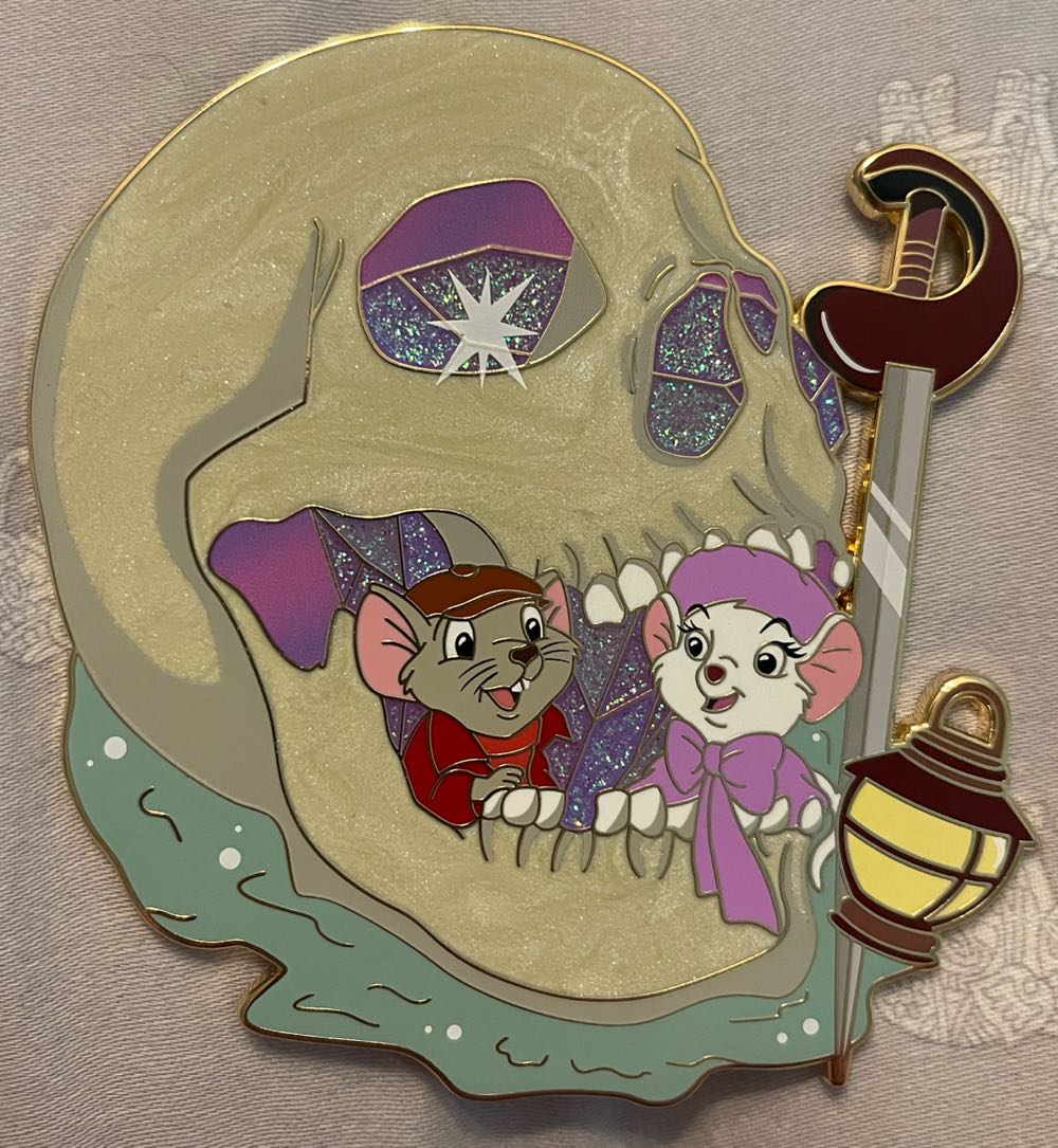 The Rescuers Devils Eye Diamond “Devil’s Bayou” Series - FANTASY (FlightsOFancyFantasyPins) Disney Pin - Fantasy pin collectible - Main Image 3