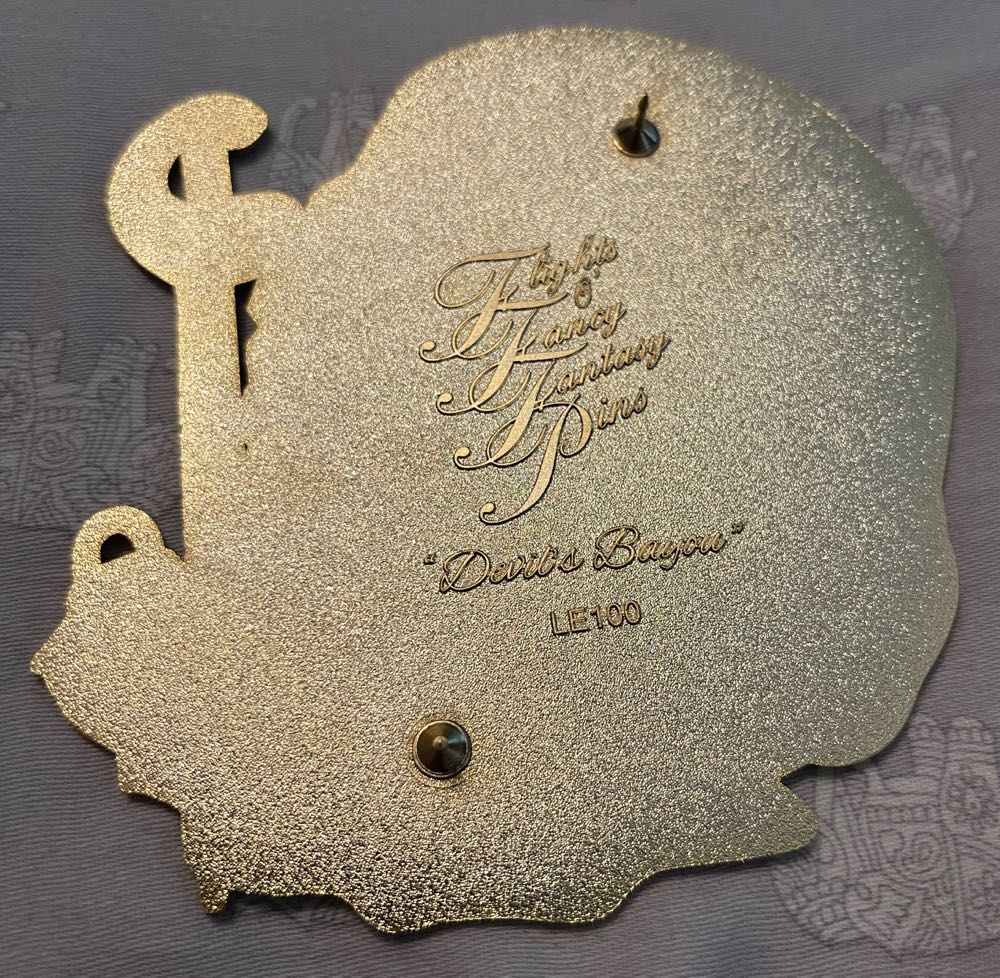 The Rescuers Devils Eye Diamond “Devil’s Bayou” Series - FANTASY (FlightsOFancyFantasyPins) Disney Pin - Fantasy pin collectible - Main Image 4