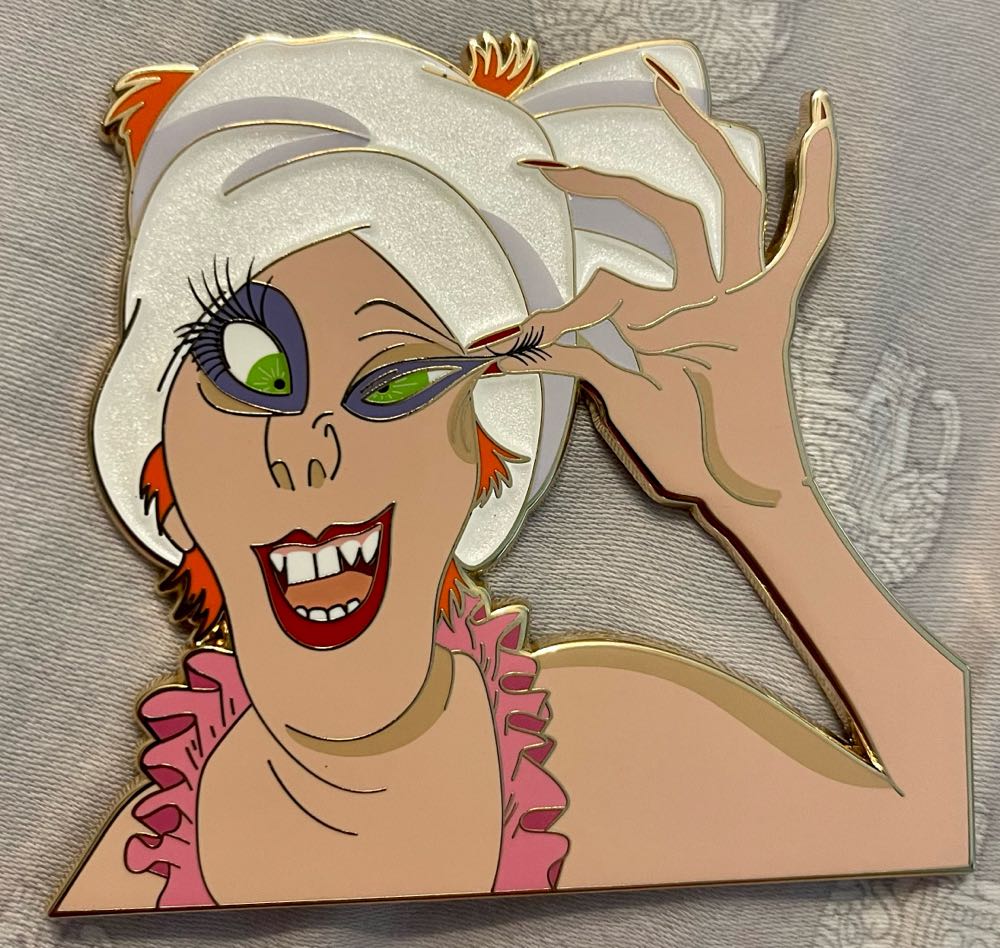 Madame Medusa’s Falsies “Devils Bayou” Series - FANTASY (FlightsOFancyFantasyPins) Limited Edition Disney Pin  - Fantasy pin collectible - Main Image 3