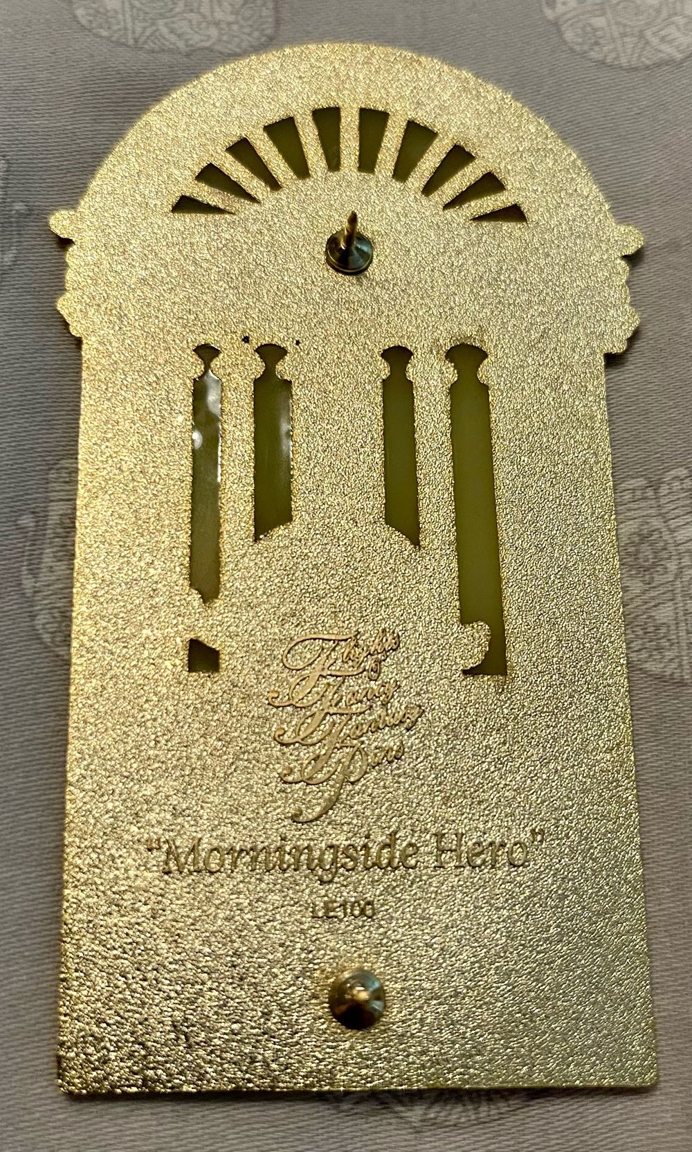 Penny And Rufus At Orphange “Morningside Hero” Series - Fantasy pin collectible - Main Image 4