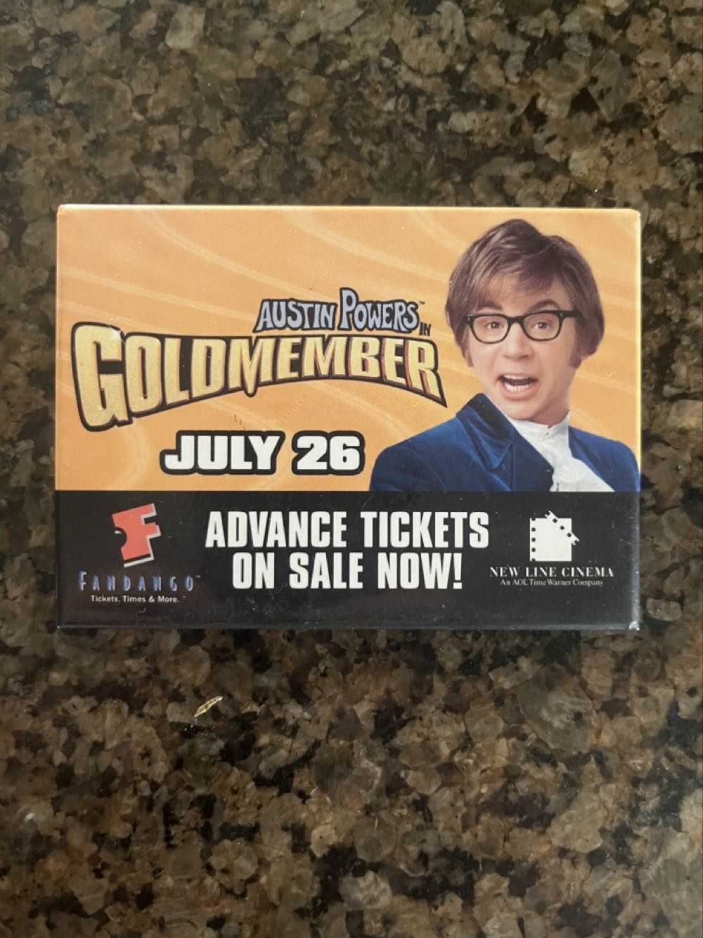 Austin Powers Goldmember  pin collectible - Main Image 1