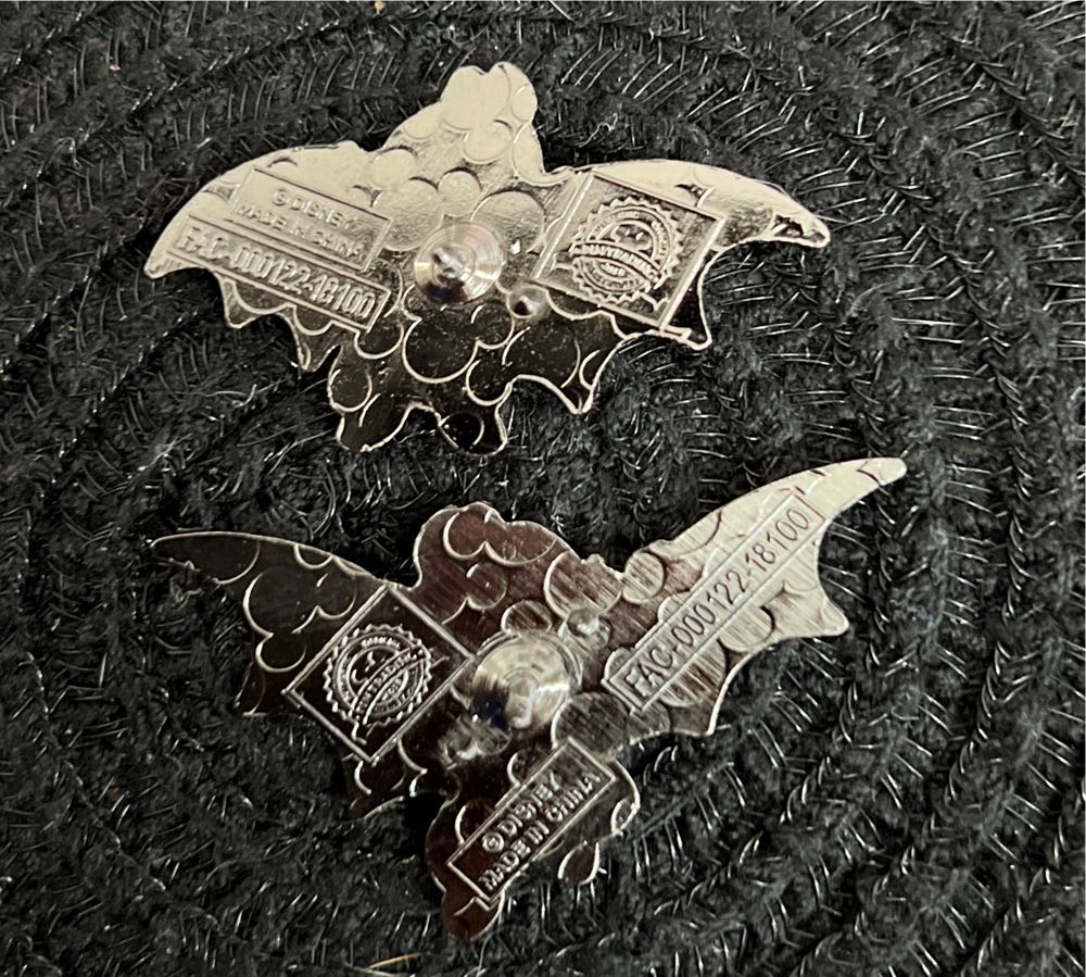 Chip N Dale Bats  - Halloween pin collectible - Main Image 3