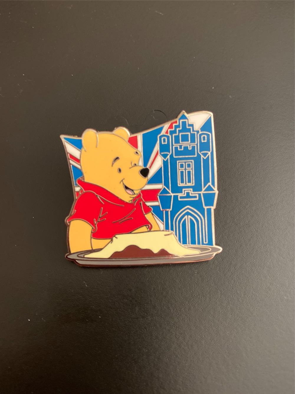 Food And Wine 2019 Ltd Release Mystery Pin- Pooh In UK  pin collectible - Main Image 1