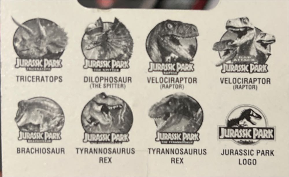 Pin Brooch Vintage Jurassic Park COMPLETA  pin collectible [Barcode 5023042110143] - Main Image 2