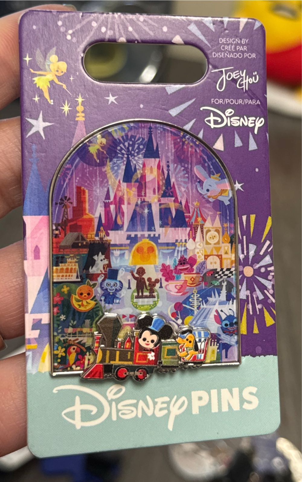 Disney Parks Joey Chou Cinderella Castle Magic Kingdom - Open Edition pin collectible [Barcode 400958573425] - Main Image 4
