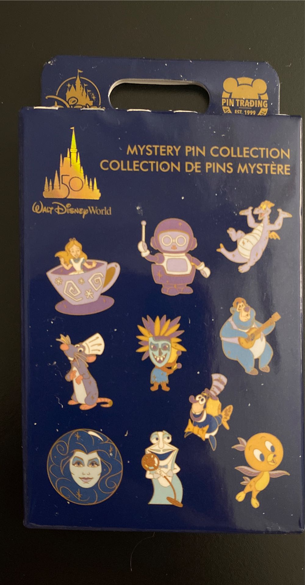 WDW 50 Mystery Pin Collection - Alice In Teacup  pin collectible - Main Image 2