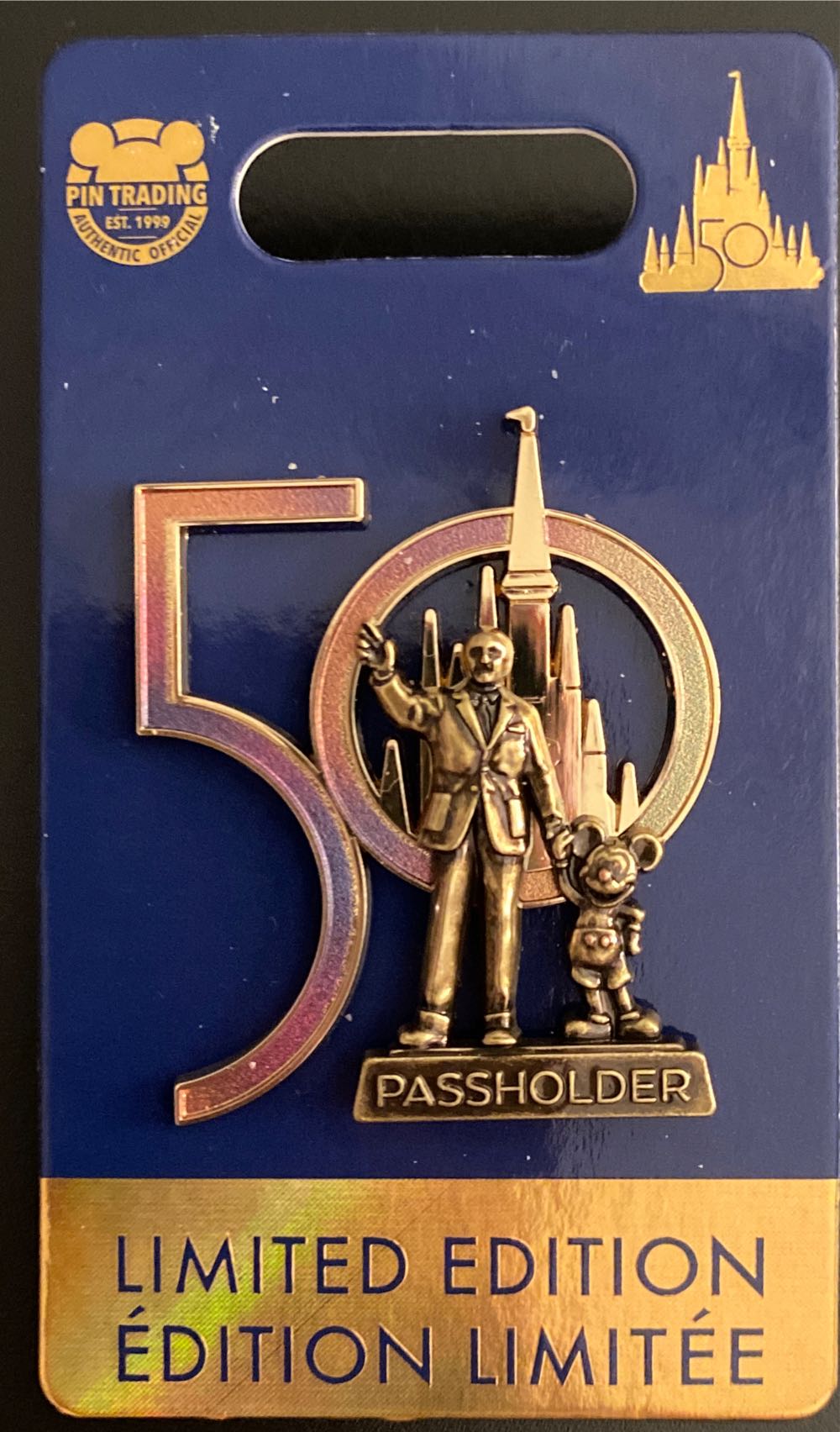 2022 Disney Parks Epcot 40th Anniversary Figment Mystery Pin New Play Symbol