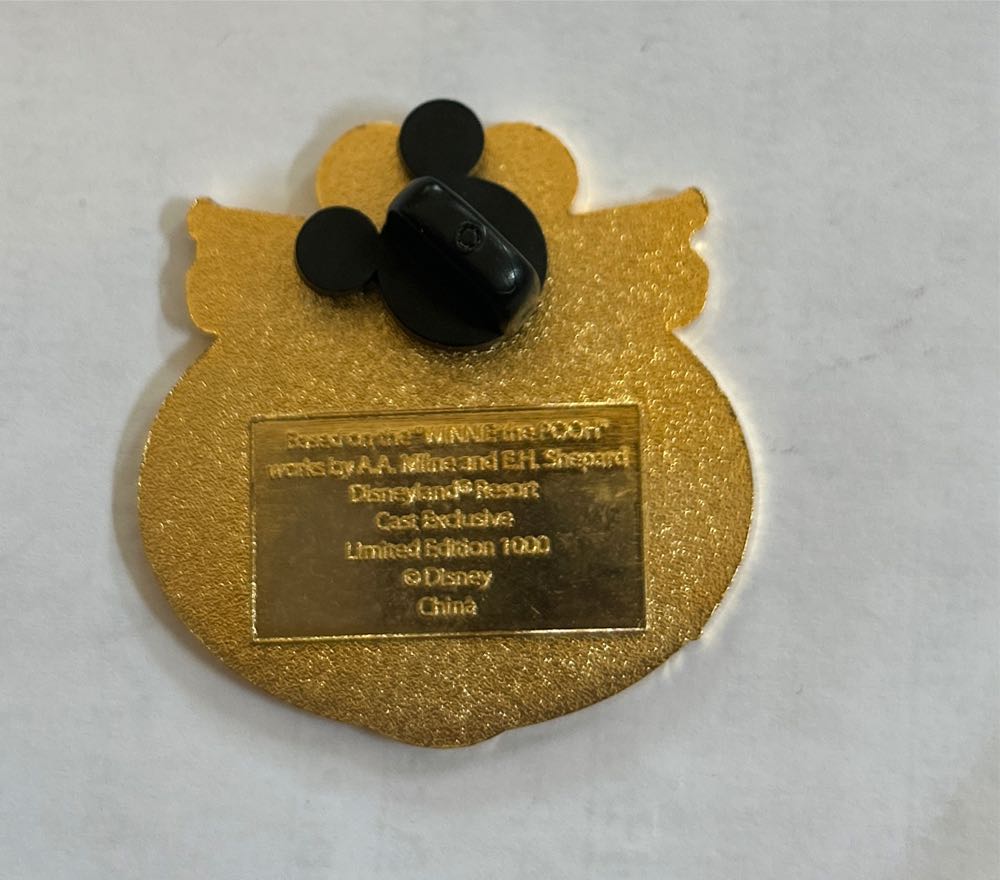 Winnie The Pooh Canoe Races Disneyland 2005 - Limited Edition pin collectible - Main Image 2