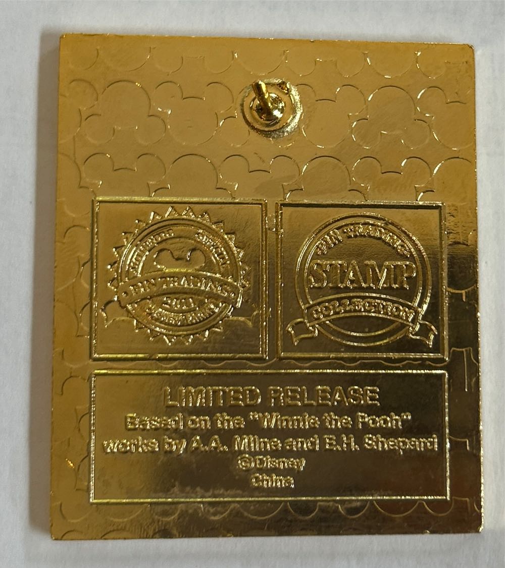 Chirstopher Robin And Piglet Stamp - Limited Release pin collectible - Main Image 2