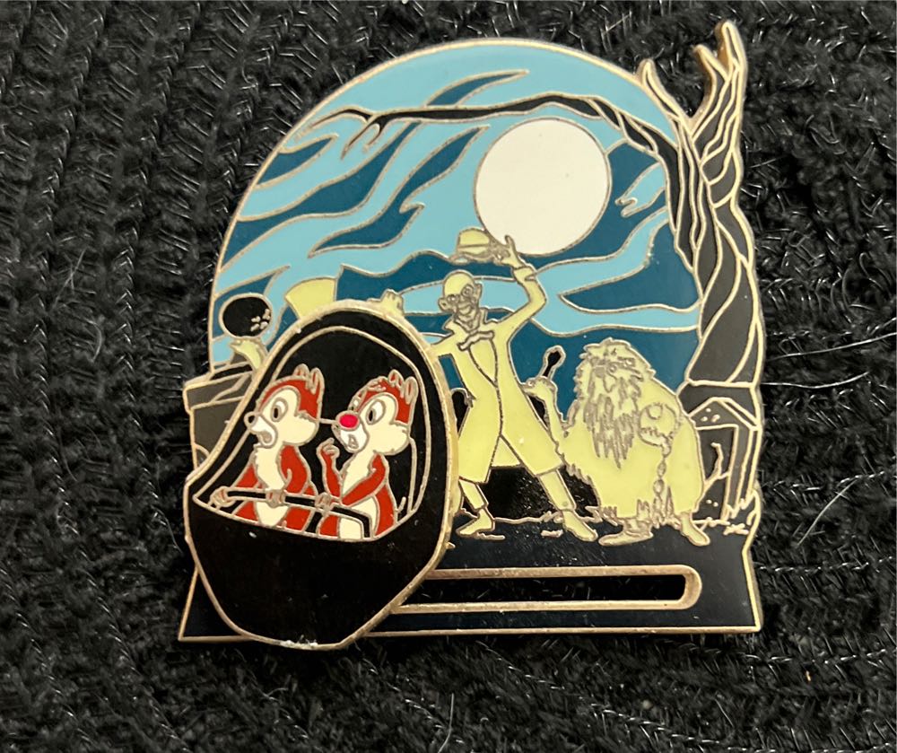 Chip N Dale Haunted Mansion Doombuggy - Attractions pin collectible - Main Image 2