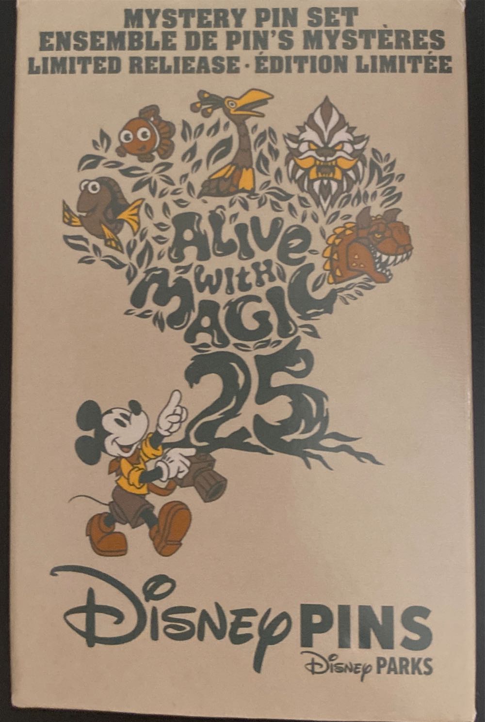 Animal Kingdom 25th Alive With Magic- Elephant  pin collectible - Main Image 2
