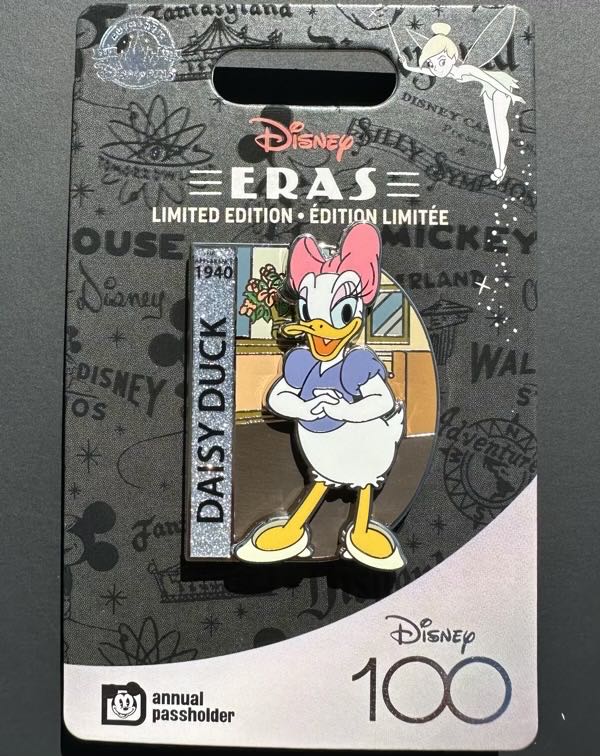 100th Anniversary 3D Pin of Gang Of six Characters