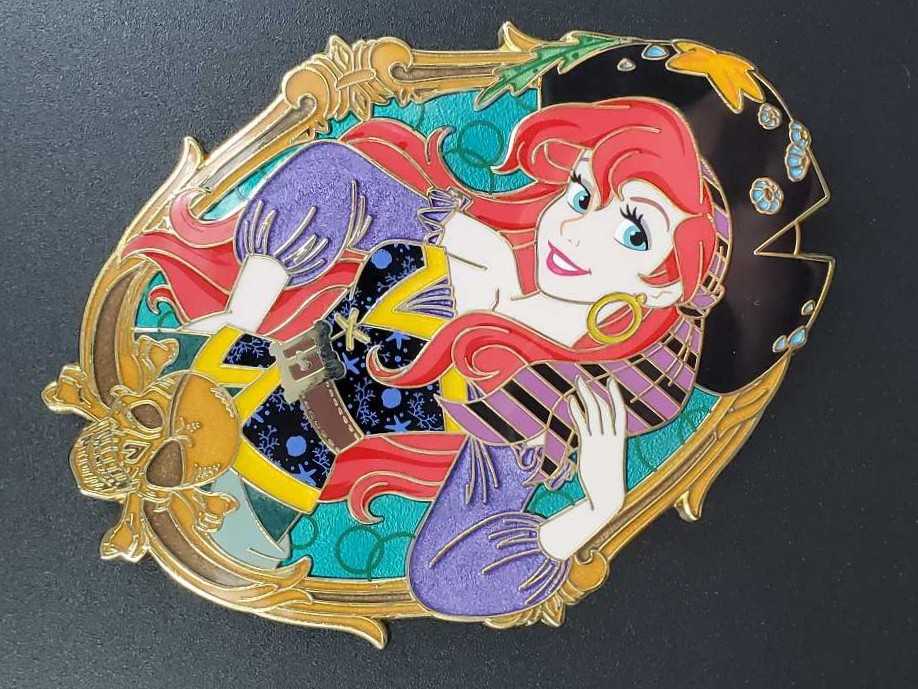 Mushroom Girl Enamel Pin - Yellow