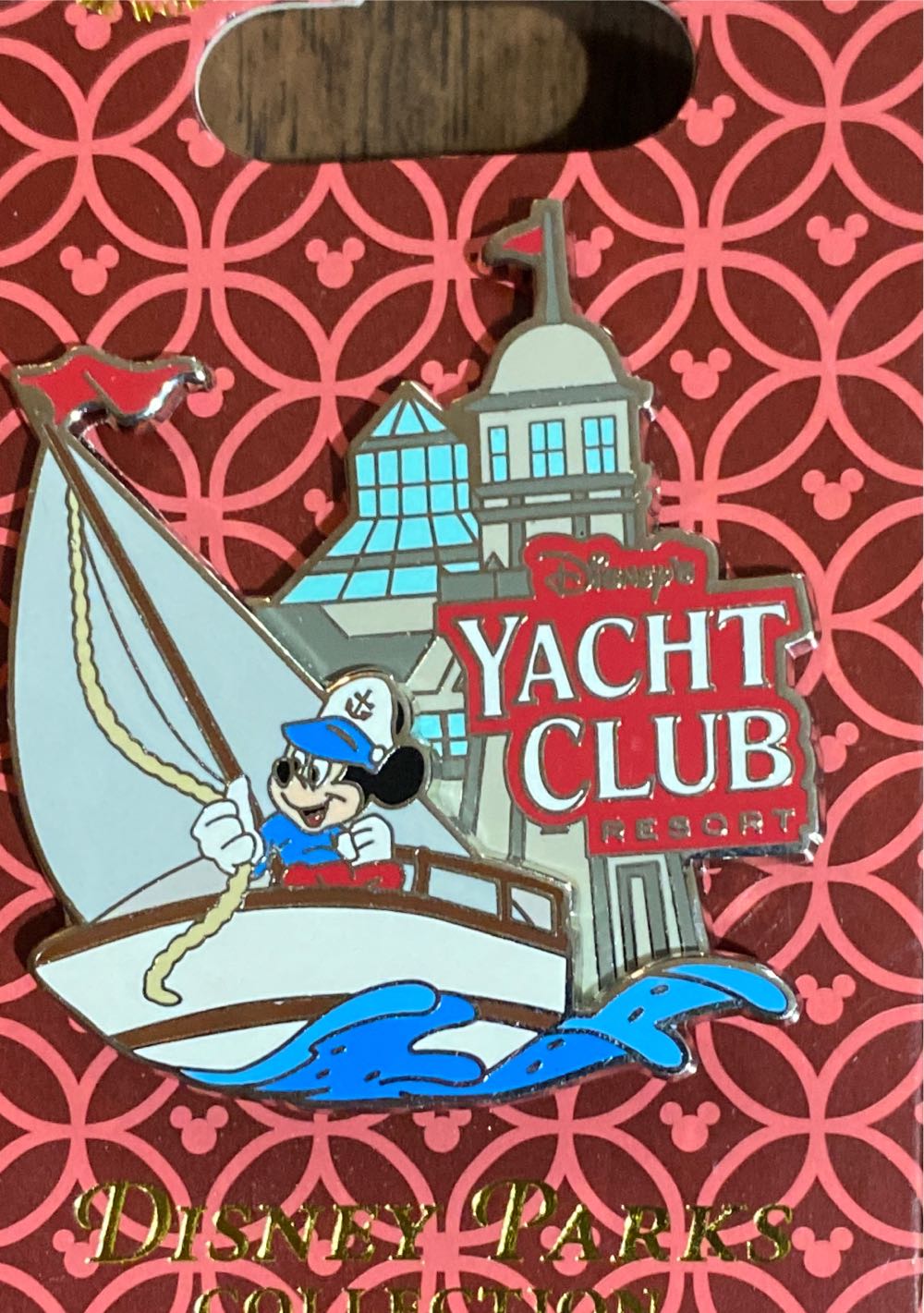 Mushroom Girl Enamel Pin - Red