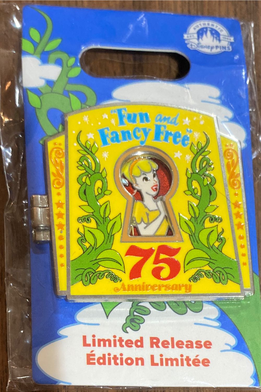 Mushroom Girl Enamel Pin - Black