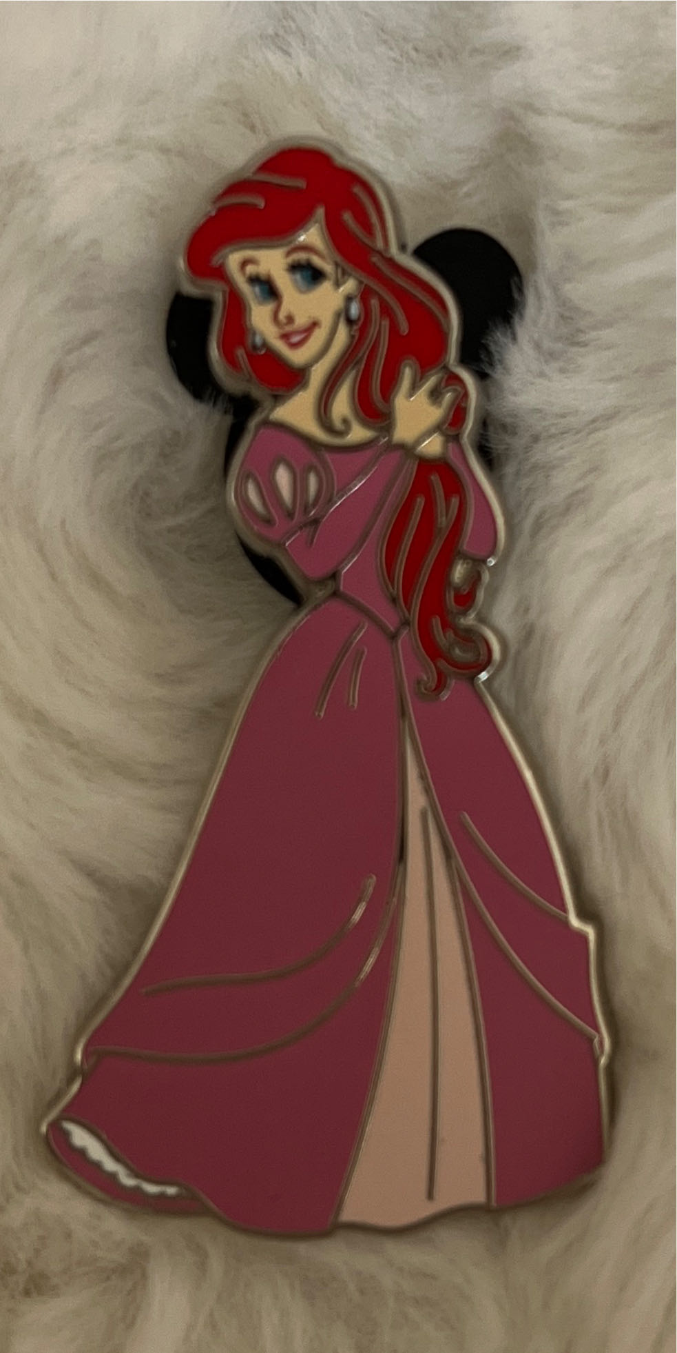 Disney Parks Castle Rhinestone Back Brooch