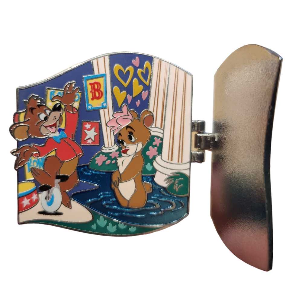 Bongo/Lulubelle - Fun and Fancy Free - 75th Anniversary - Hinged pin collectible [Barcode 400948617733] - Main Image 2