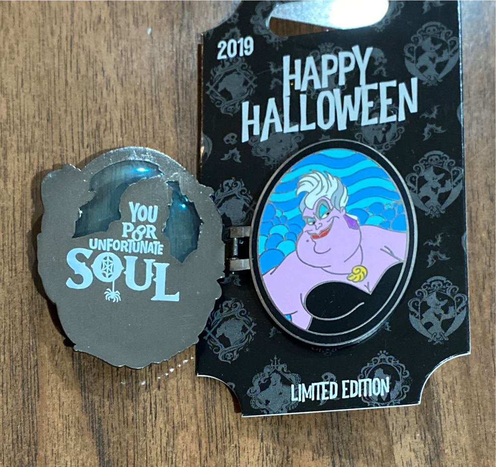 Happy Halloween 2019 Ursula  pin collectible - Main Image 2