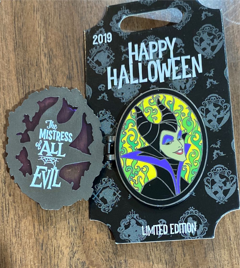 Happy Halloween 2019 Maleficent  pin collectible - Main Image 2