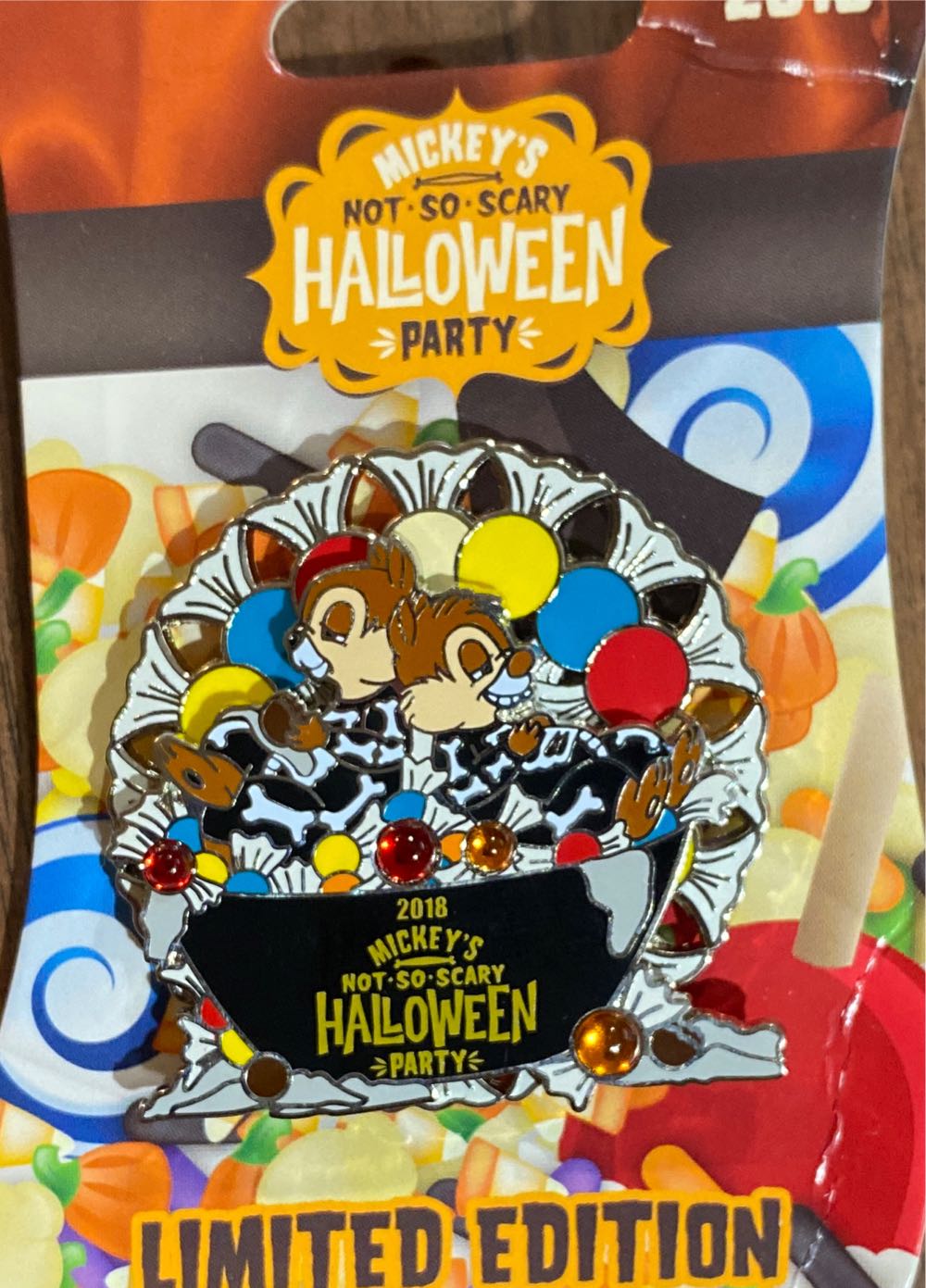 Halloween Collectors Pin Mickey Mouse As Wizard